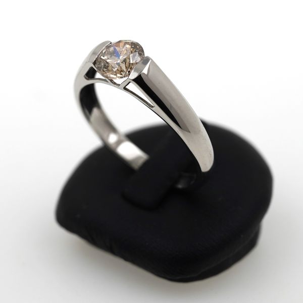 Solitär Brillant Ring 950 Platin Diamant Weißgold 0,80 CT Wert 2900,-