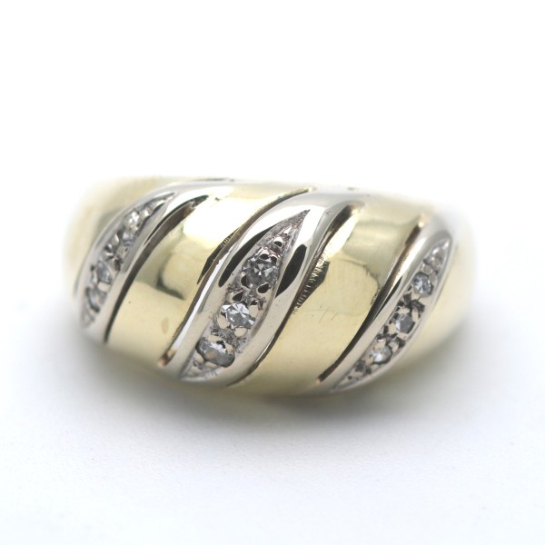 Diamant Ring 585 Gold 14 Karat Gelbgold Wert 780,-