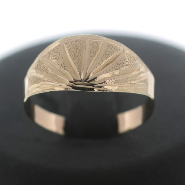 Designer Ring 585 Gold 14 Kt Gelbgold Wert 260,-