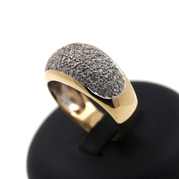 Diamant Gold Ring 585 14 Kt 1,00 Ct Gelbgold Brillant 11,5 Gramm Wert 2650,-