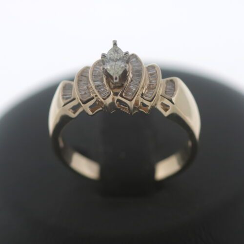 Ring 416 Gold Brillant Diamant 10 Kt Gelbgold Wert 2000,-