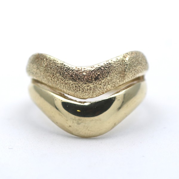 Ring 585 Gold 14 Karat Gelbgold Wert 390,-