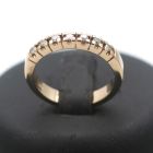 Memory Diamant Ring 585 Gold 14 Kt Gelbgold Damen Goldring Wert 1100,-
