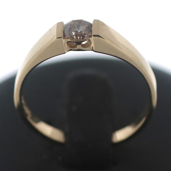 Solitär Ring Diamant 0,50 Ct Gold 585 14 Kt Gelbgold Wert 1360,-