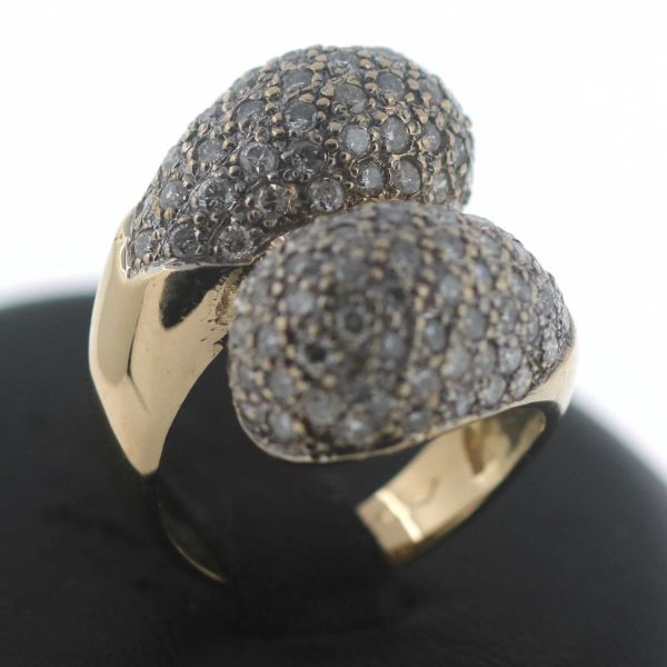 Brillant Gold Ring 750 18 Kt 2,50 Ct Gelbgold Diamant Wert 4950,-