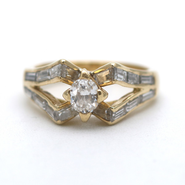 Brillant Ring 750 Gold Diamant 18 Kt Gelbgold Wert 4990,-