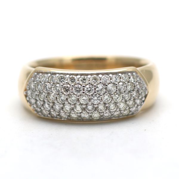Brillant Ring 585 Gelbgold 14 Kt Gold 1,0 Ct Wert 4500,-