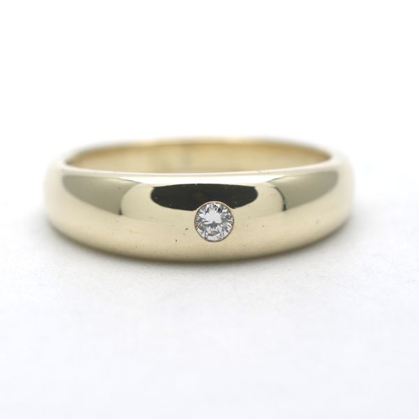 Solitär Brillant Ring 585 Gold Diamant 14 Kt Gelbgold Wert 980,-