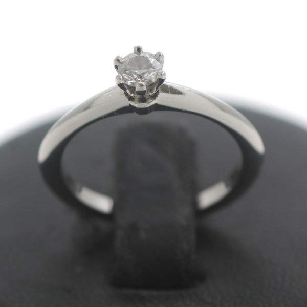 Memory 0,23 Ct Diamant Ring 950 Platin Brillant Tiffany & Co Wert 2300,-