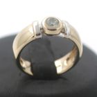 Solitär Diamant Ring 585 Gold 14 Kt Gelbgold Damen Wert 1600,-