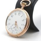 Patek Phillipe Taschenuhr 585 Gold 14 Karat Rosegold Marken Uhr Chronometer