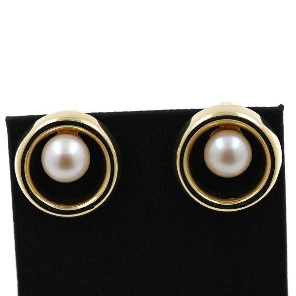 Perlen Ohrringe Clips 585 Gold Ohrhänger 14 Kt Gelbgold Wert 630,-