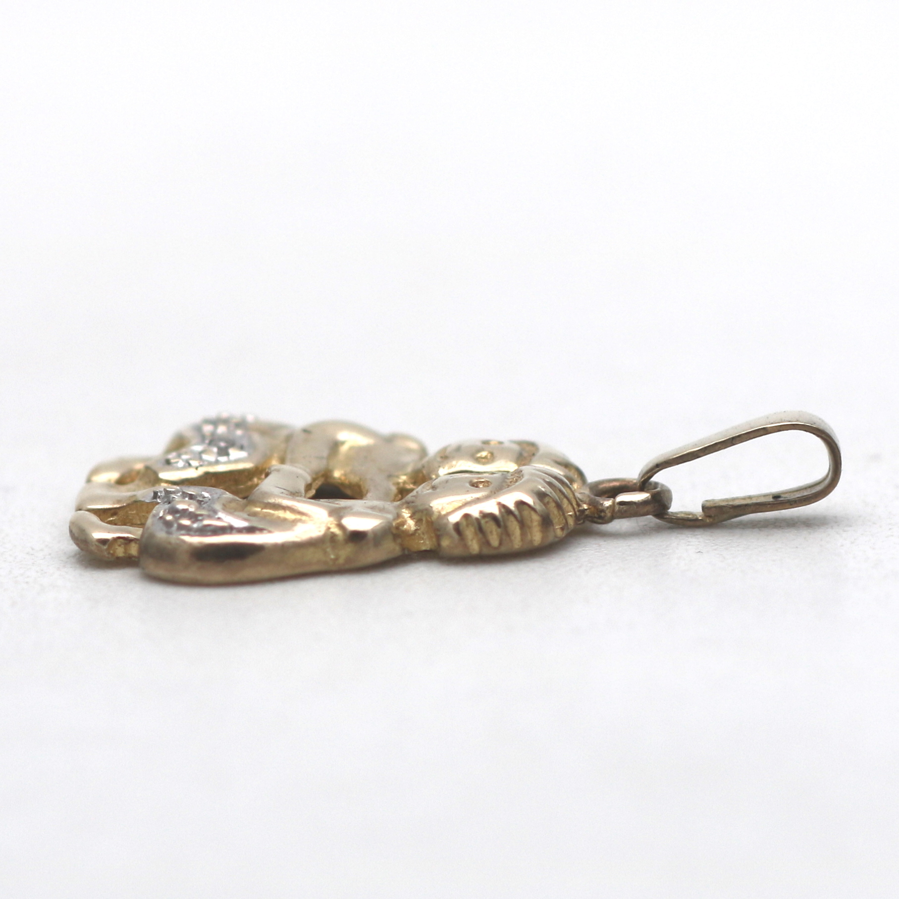 Zwillinge Sternzeichen-Anhänger Bicolor Karat) Juweliero - | - | Goldankauf mit & 333 Exklusiver Online Juwelier Schmuck (8 Shop Gold Diamant