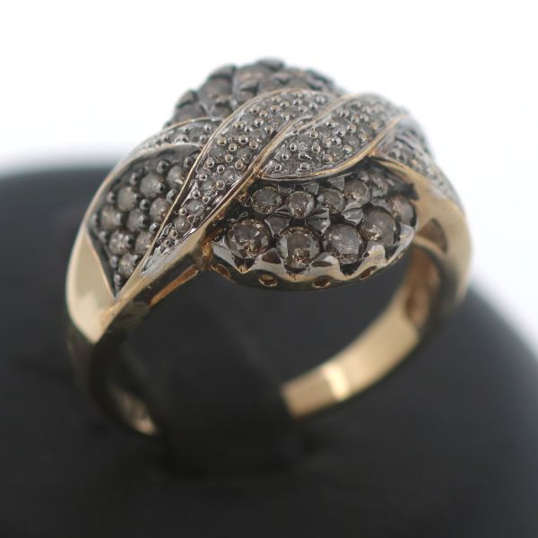 Brillant Ring 585 Gold 14 Kt Gelb- Weißgold Wert 2200, -