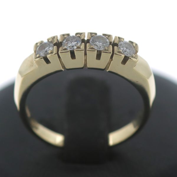 Brillant Ring 585 Gelbgold 14 Kt 0,60 Ct Wert 2700,-