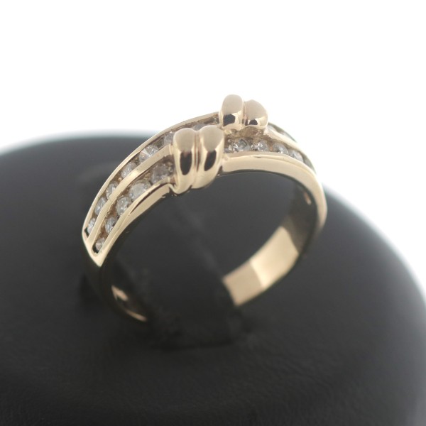 Ring 585 Gold 14 Kt Gelbgold Diamant Brillant 0,50 Ct Wert 1360,-
