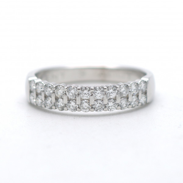 Brillant Ring 585 Gold 14 Kt Weißgold Diamant Wert 1500,-